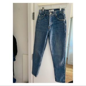 Derek Lam Crosby High-Rise Vintage Straight Leg Denim LIKE NEW